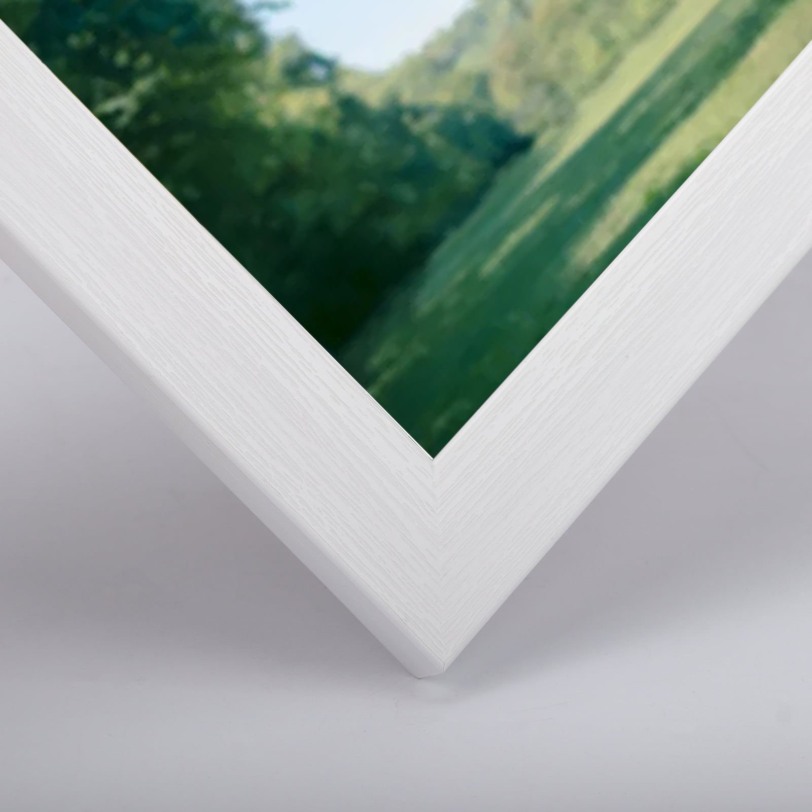 12-Pack White Woodgrain 5x7 Picture Frames for Wall or Tabletop