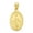 Gold, variant on Solid 10k Gold Miraculous Medal Pendant - Virgin Mary Religious Jewelry Gifts