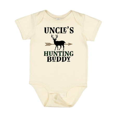 

Inktastic Uncle Deer Hunting Buddy Gift Baby Boy Bodysuit