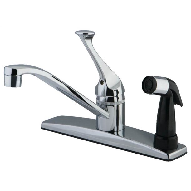 10 in. Kitchen Faucet in Polished Chrome Finish