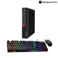 thumbnail image 2 of Lenovo ThinkCentre M910q Tiny Desktop Computer Mini PC, Windows 11 Pro TFF Desktop, Intel Quad Core i5-7500T hasta 3,3GHz, 16 GB DDR4 RAM, 256 GB SSD, WiFi, Teclado y Mouse con Cable(reacondicionado), 2 of 5