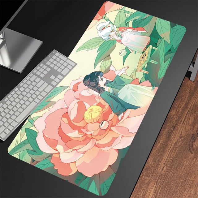 Alfombrilla de ratón grande para Gamer, alfombrilla para teclado, alfombrilla de escritorio HD para Pc, alfombrilla de ratón de empresa para regalo qiuyongming unisex