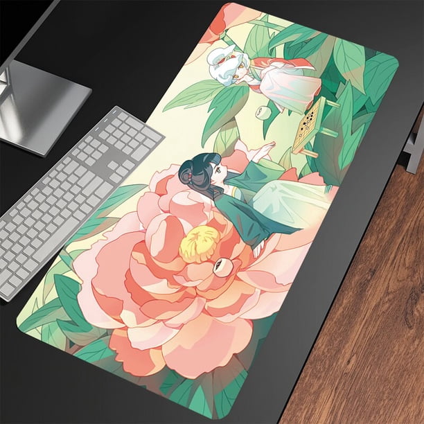 Alfombrillas de ratón para Gaming, alfombrilla de ratón para Gamer, alfombrillas para teclado, alfombrilla de escritorio, XXL, 90x40cm qiuyongming unisex