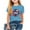 Sky Blue, variant on Taqqpue Kid 4th of July T-Shirts Boys Girls American Flag Shirt Patriotic Top Short Sleeve Crew Neck Tees for Girls Boys 2-13 Years