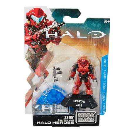 Mega Bloks Halo Heroes Spartan Vale Figure - Walmart.com
