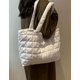 thumbnail image 3 of LHSHID Puffer Tote Bag Women Large Quilted Puffy Tote Bag Water-Resistant Down Cotton Padded Shoulder Bag Purse, 3 of 7
