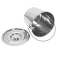thumbnail image 4 of OULII Stainless Steel Compost Pail For Kitchen Compost Bin Liquid Holding Silver 1Pack, 4 of 8