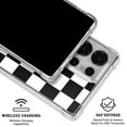 thumbnail image 2 of Skinit Black and White Checkered Galaxy S25 Ultra Clear Case, 2 of 4