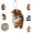 A, variant on Chunky Belly Cat Acrylic Car Charm – Stop Bland Rearview Mirrors for Cat Lover Daily Commutes