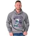 thumbnail image 3 of The Smurfs Kanji Hustle King Royalty Men Big & Tall Graphic Hoodie Brisco Brands 4X, 3 of 5
