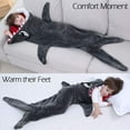 thumbnail image 4 of Couverture Shark Tails pour Enfants - Design Lisse en une Pièce - Durable, 4 of 6