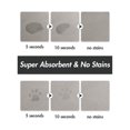 thumbnail image 3 of Pet Feeding Mat-Absorbent Cat & Dog Food Mat-No Stains Easy Clean Dog Mat for Food and Water-Quick Dry Dog Bowl Mat Dog Accessories-Dog Water Matt for, 3 of 4