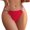 Red-XL, variant on Women Glitter Strappy Thongs Rhinstones Underwear Low Rise G String Thongs Panties Sparkly Panties Clubwear Gifts
