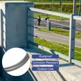 thumbnail image 4 of 3/32" (2.5mm) 50ft (16m) 304 Stainless Steel Cable Wire Rope 7 x 19 Strands Aircraft Wire for Outdoors Decking, 4 of 5