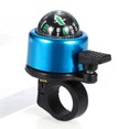 thumbnail image 3 of Bangcool Bike Bell Mini 2 in 1 Compass Aluminium Alloy Cycling Handlebar Bell Bicycle Ring for Travel Riding, 3 of 10