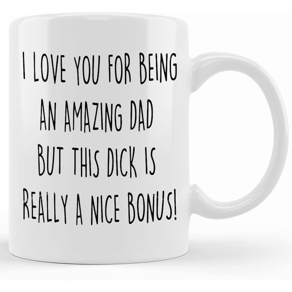 Personalized Funny Dad Birthday Amazing Dad Tool Bonus Coffee Mug Gift For Father's Day Daddy Papa Gift For Him, Mother's Day Gifts For Mom From Son, Kids, Gift For Mom, Funny Mom Mug, Birthday, Chri