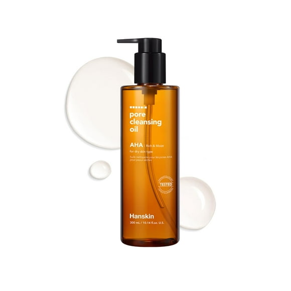 Aceite limpiador Hanskin AHA Pore para piel seca 300 ml