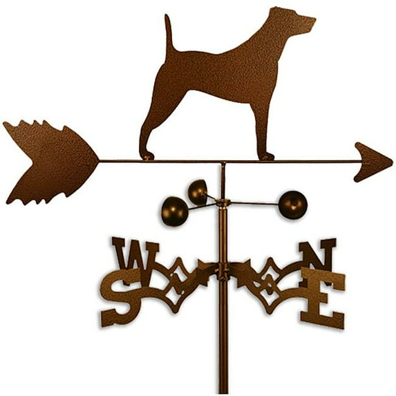 SWEN Products Inc Handmade Jack Russell Dog Copper Weathervane