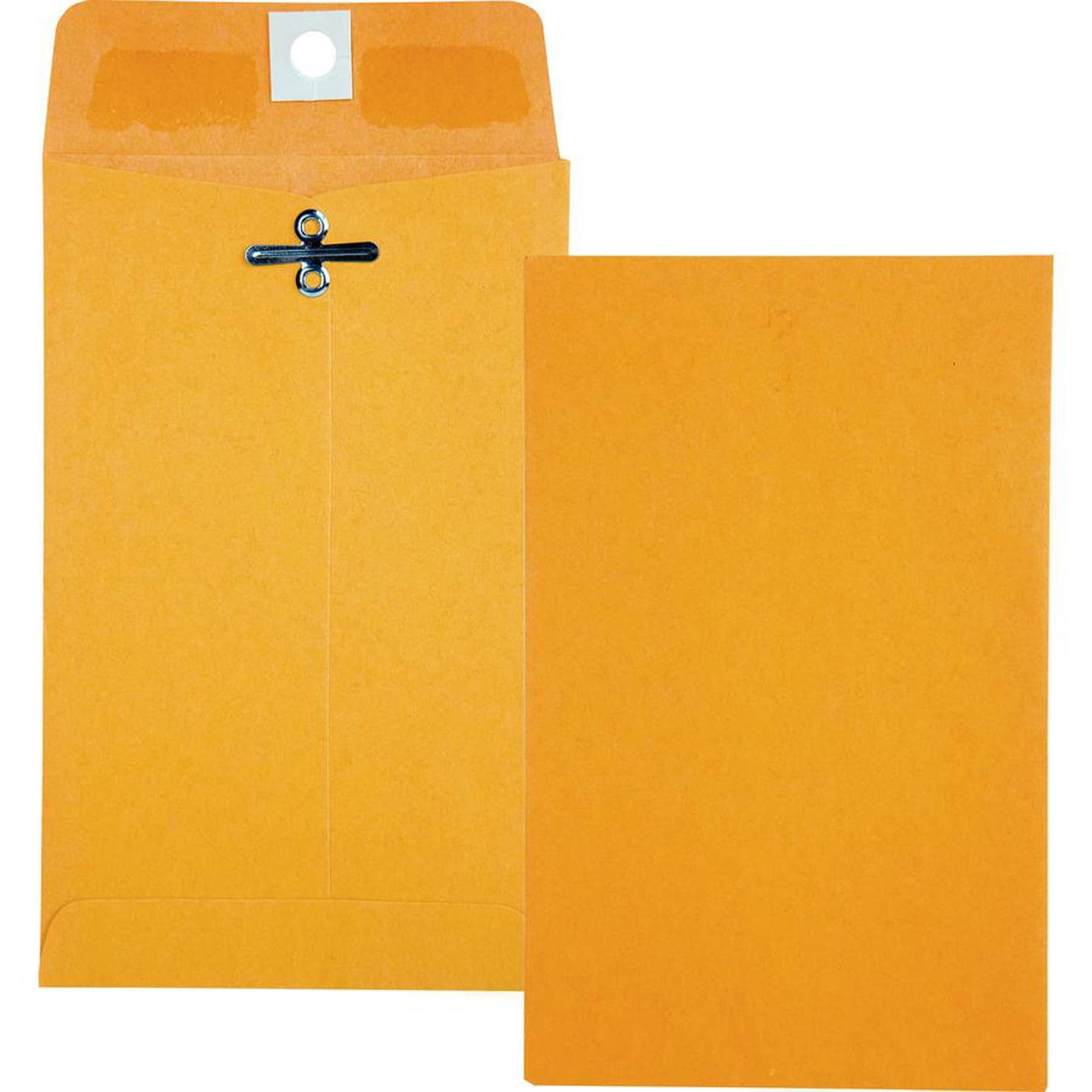 Quality Park Gummed Kraft Clasp Envelopes - Clasp - Gummed - Kraft