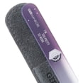thumbnail image 3 of GERMANIKURE Crystal Glass Cuticle Stick & I'M TOO PRETTY TO WORK Nail File Set in Suede Leather Case – Handmade in Czech Republic – Professional Manicure Supplies – Cuticle Pusher, Callous Remover, 3 of 8