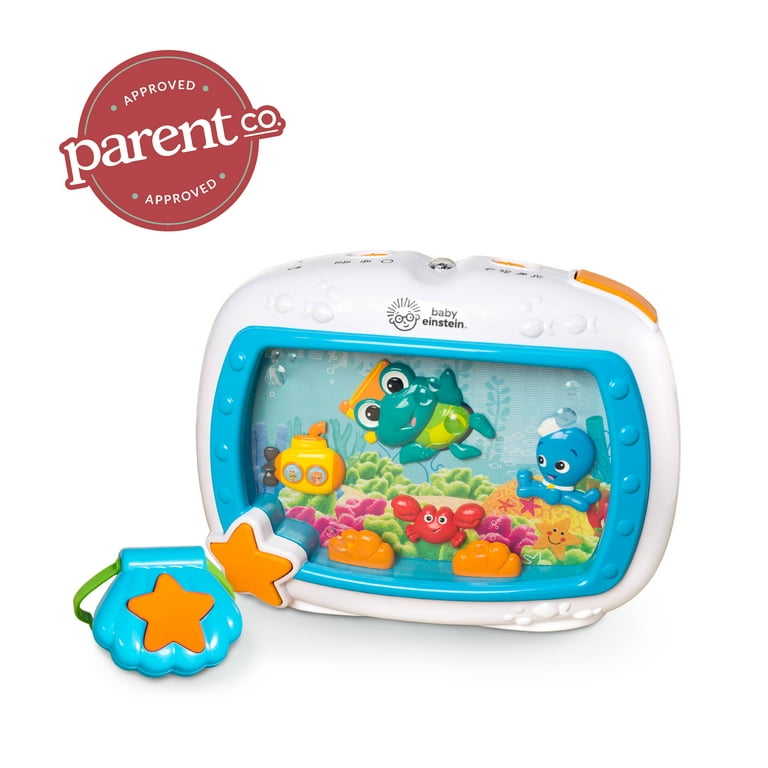 Baby Einstein Sea Dreams Soother Baby Sleep Sound Machine with Remote,  Multicolor 