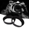 thumbnail image 4 of Replacement Lens Hood, Lightweight Plastic Lens Hood 2PCS Perfectly Fit Sand Proof  For Night Shooting, 4 of 8