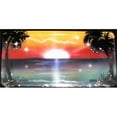 thumbnail image 1 of LP - 545 Ocean Sunrise License Plate - AB011, 1 of 1