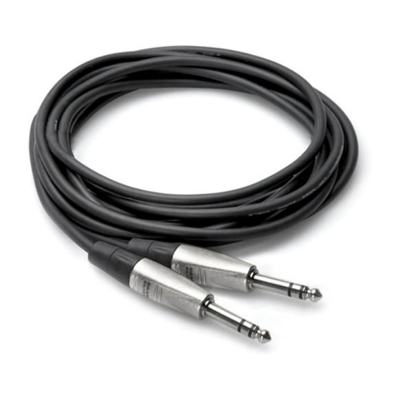 Hosa Technology 10' Pro Balanced 1/4" TRS Male to 1/4" TRS Male Interconnect Audio Cable
