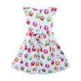 thumbnail image 2 of Robe Fille Fleur de Pommier Fraise Kiss Poppy Corn 6 Ans, 2 of 5