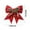 Red-E, variant on dajkiuy Christmas Bow, Red Wreaths Bows, Christmas Tree Bow Glitter, Sequin Bow Ties, Xmas Decorative Bows for Home Ornament Decoration, Christmas Party, 15.7 x 13.8in