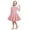 Red, variant on HUITKMM Girls Dresses Kids Girls Strap Spliced Polka Dot Vintage Children's Dress Dress