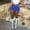 Blue, variant on Skirts for Women Skirt Womens Pleated Skirt Club High Elastic Tennis Skating Skirt A Line Skirt Black S