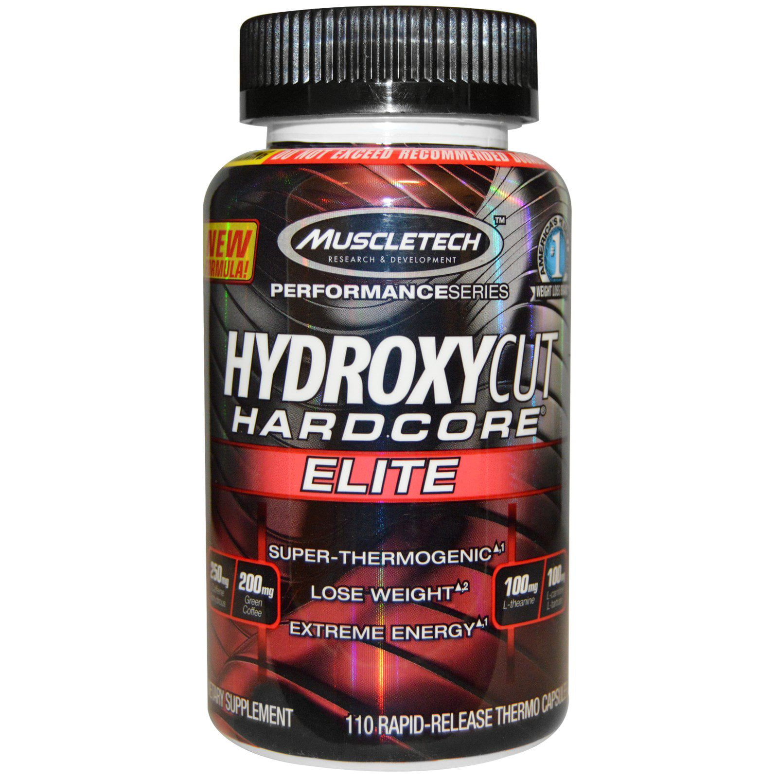 Hydroxycut Performance Series, Hardcore Elite, 110 RapidRelease Thermo