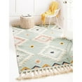 thumbnail image 2 of Southwestern/Lodge Izhobert Collection Area Rug Light Blue - 2'2"x8'2", 2 of 5