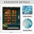thumbnail image 3 of Diamond Art Kit for Adults, Modern Bookshelf Print No.4 Diamond Painting for Adults Beginners, 5D DIY Diamond Art Painting Kits, Colorful Diamond Painting Craft for Home Decor 12x16, 3 of 7