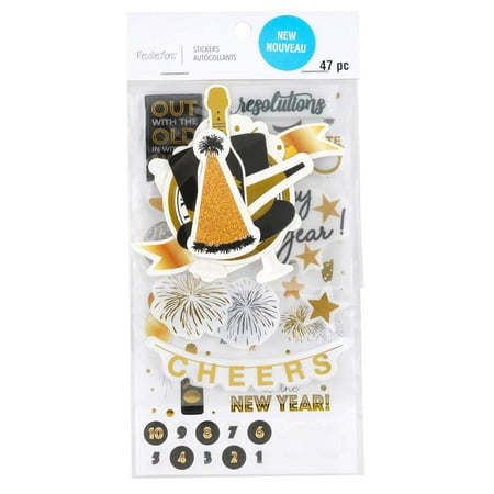UPC: 0195158486919 | New Year Holiday Stickers by Recollections™