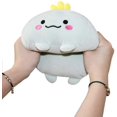 thumbnail image 1 of Almohada cilíndrica de peluche oso de fresa dinosaurio 8 pulgadas, 1 of 3