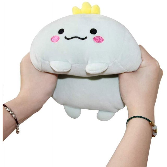 Almohada cilíndrica de peluche oso de fresa dinosaurio 8 pulgadas