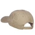 thumbnail image 3 of Eye That Sees All Embroidered Washed Dyed Cotton Cap - Khaki OSFM, 3 of 5