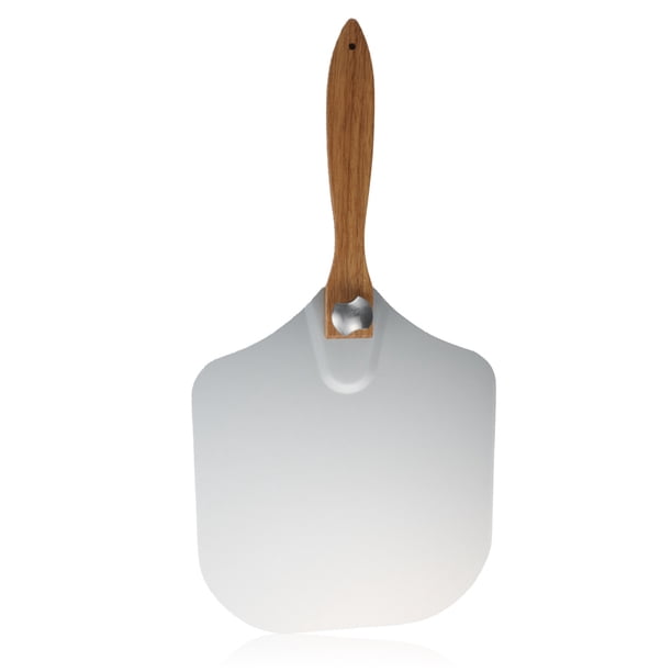 Pizza Espátula Pelada plegable portátil con mango de madera Lavable Horneado Levantamiento Anti-Scalding Paddle Pastel Agotamiento kenally HA012602-00