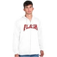 thumbnail image 6 of Flash Gordon Logo Comic Book Hero Zip Up Hoodie Men's Women's Brisco Brands M, 6 of 7