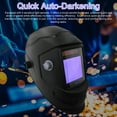 thumbnail image 2 of yeacher Auto-Darkening Welding Helmet with Adjustable Settings, Solar-Powered Lens, and Lightweight Design for Enhanced Comfort and Durability in Welding Tasks, 2 of 6