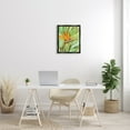 thumbnail image 3 of Stupell Industries Bird of Paradise Flower Leaf Petals Blooming Painting Metallic Gold Floating Framed Canvas Print Wall Art, Design by Elvira Errico, 3 of 5