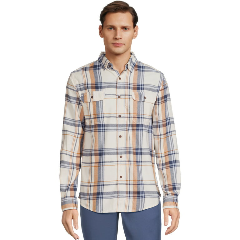 George Men's Long Sleeve Flannel Shirt, Way To Celebrate Skeleton Tee, Time  and Tru Faux Leather Leggings and No Boundaries Knit Chelsea Boot - Walmart  Finds