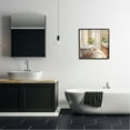 thumbnail image 3 of Stupell Industries Sunlit Bathroom View Botanical & Floral Painting Black Framed Art Print Wall Art, 24 x 24, 3 of 9