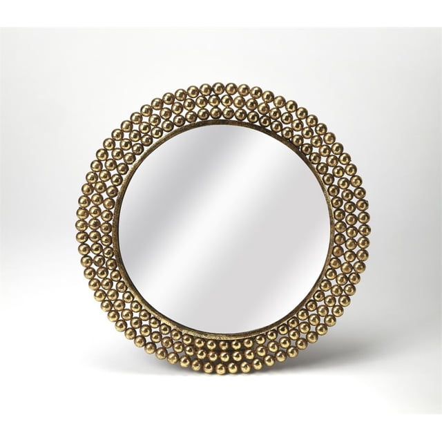 Butler Specialty Company Miroir Rond Accent Loft en Or