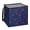 Blue Stripes, variant on Home Organizer Foldable Fabric Storage Bin With Handle Cute Flowers Ladybugs