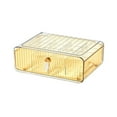 thumbnail image 1 of Underwear Drawer Storage Box 16 Cell Clear Stackable Dustproof Multi-functional Panties Bras Baby Clothes Socks Ties Belts Divider Organizer Home Supplies Clear One Size, 1 of 13