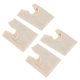 thumbnail image 1 of 2 Pairs Toe Separator Elastic Hallux Valgus Corrector Bunion Correction Sleeve Foot CareS, 1 of 4