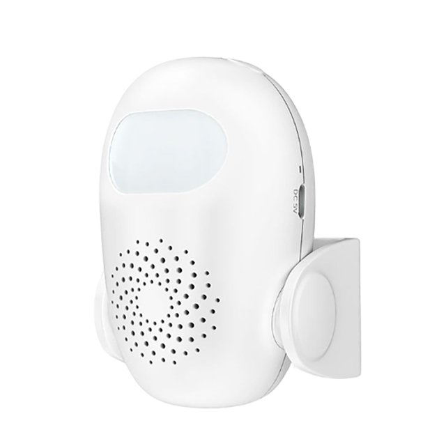 sweethay Entrada inalámbrica Timbre de puerta de inducción Alertas de bienvenida Alarmas Sensor de movimiento Detector Protección Timbre Electrónica